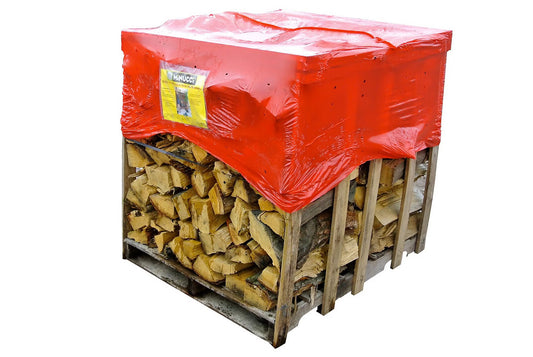 Bois de chauffage bûches 50 cm – 1,50 stère – Minucci – bois dur et tendre – prêt à l’emploi <23 % – idéal poêle, insert et cheminée